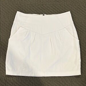 Urban Outfitters Silence + Noise white mini skirt